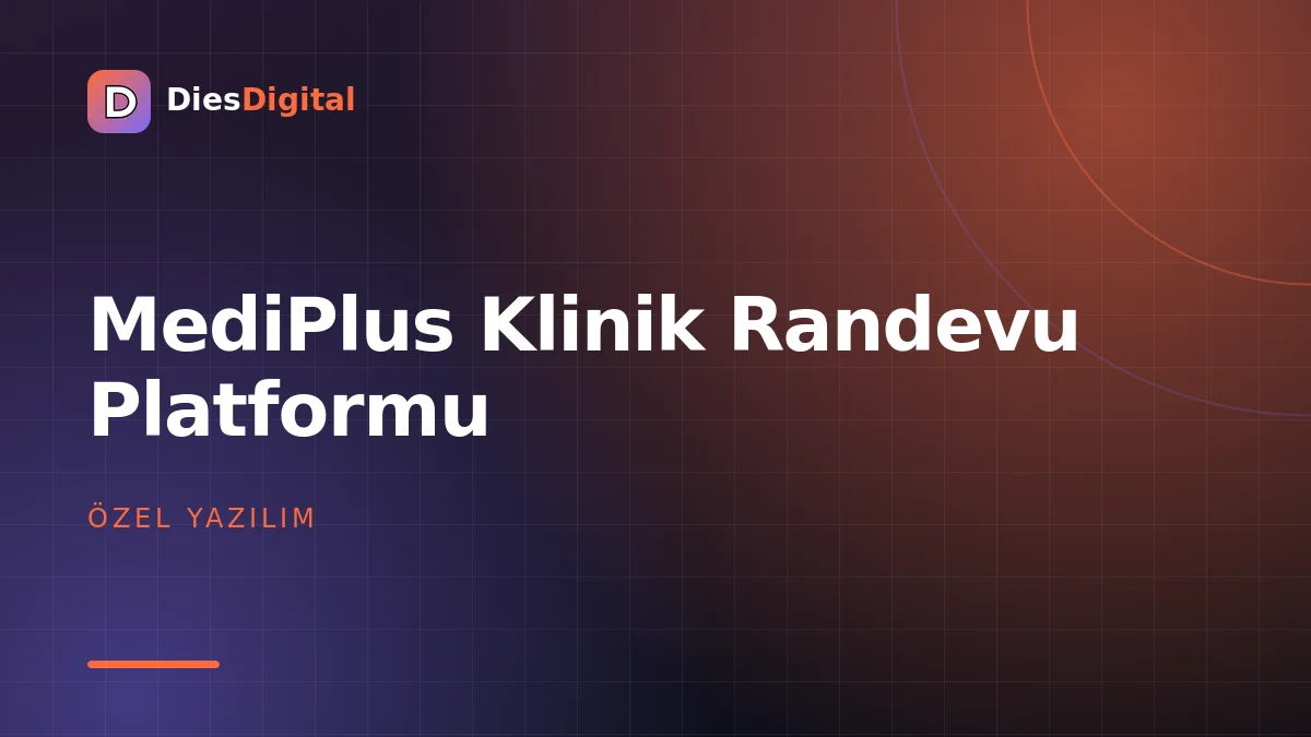 MediPlus Klinik Randevu Platformu