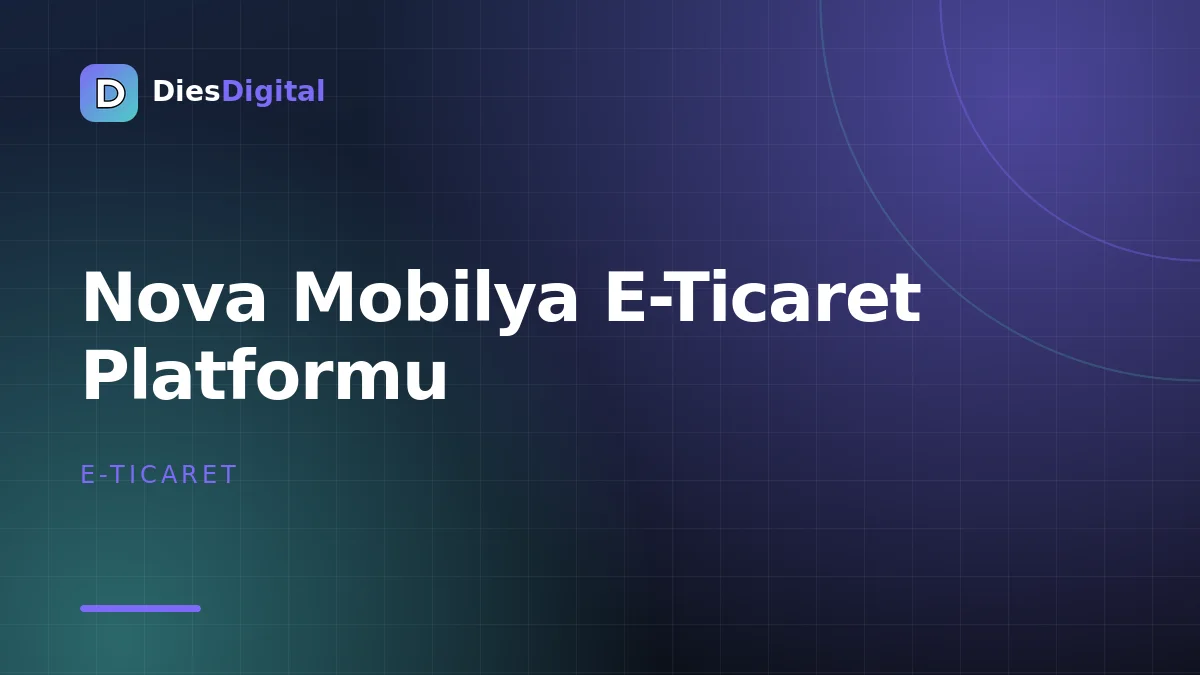 Nova Mobilya E-Ticaret Platformu